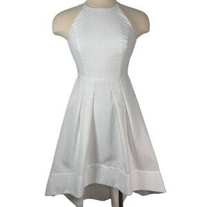 White High Low Dress by Aidan Mattox - Size 4
